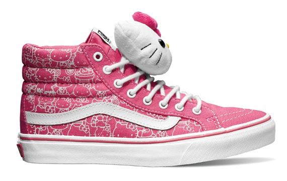 hello kitty high top vans