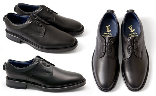 REGAL から「Boa system」を搭載したプレーントゥのレザー